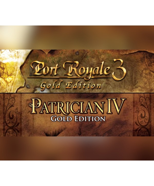 Port Royale 3 Gold and Patrician IV Gold - Double Pack Steam Key EUROPE